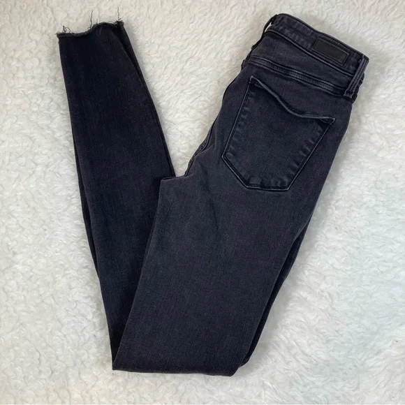 Abercrombie & Fitch Simone High Rise Skinny Jeans In Black - Picture 4 of 5